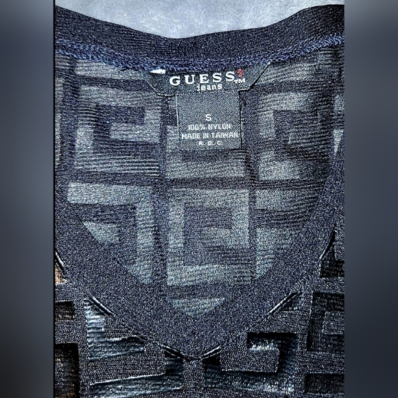 Chico's Black Graphic Short Sleeve Tee - Picture 5 of 10